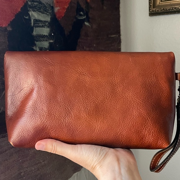 Patricia Nash fold over Wristlet clutch - Picture 2 of 10